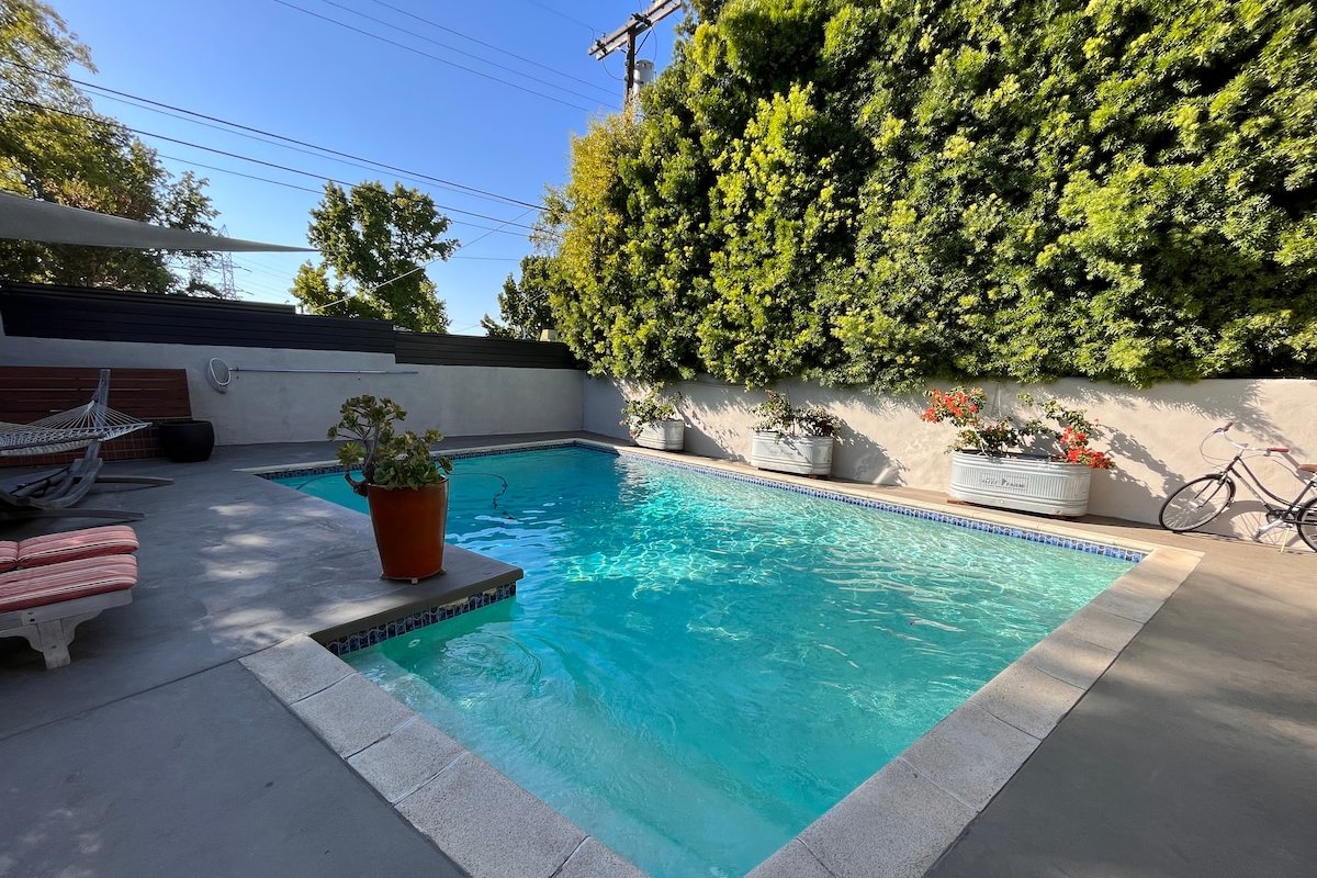 Midcentury home with pool in heart of LA gallery image 2