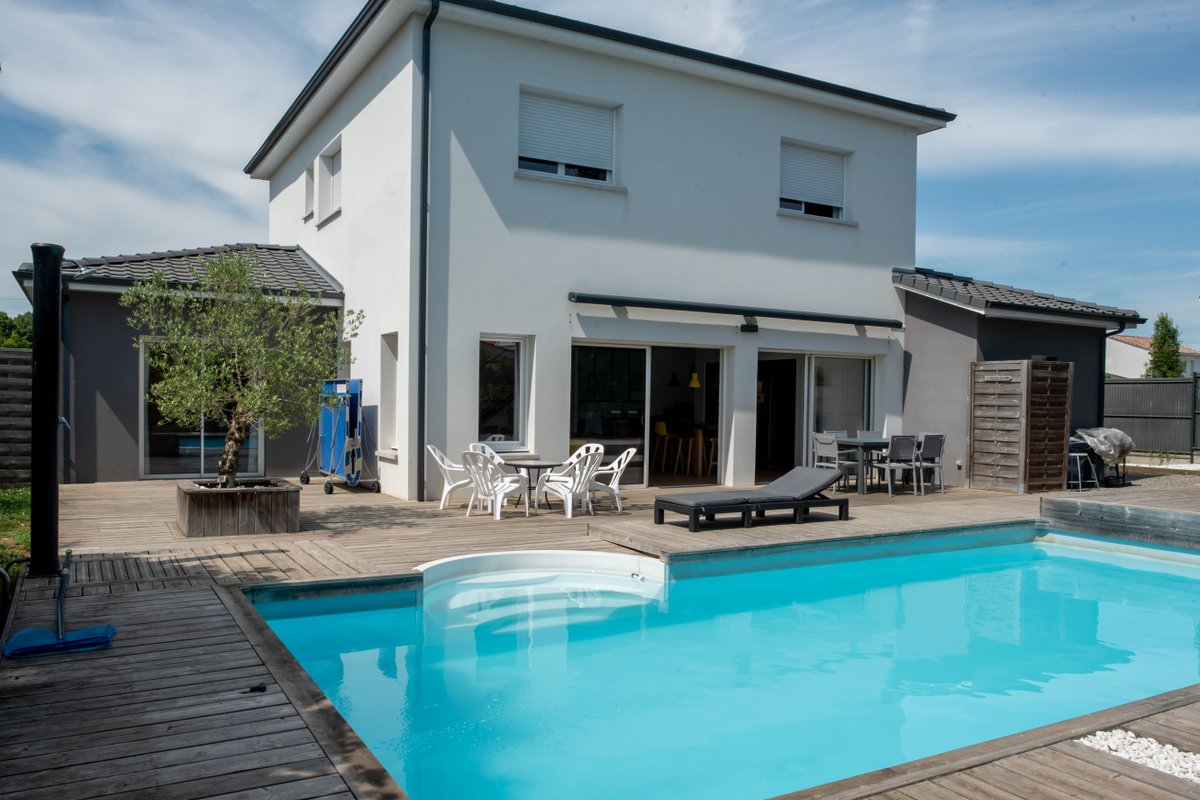 Maison avec piscine entre Bordeaux et Océan