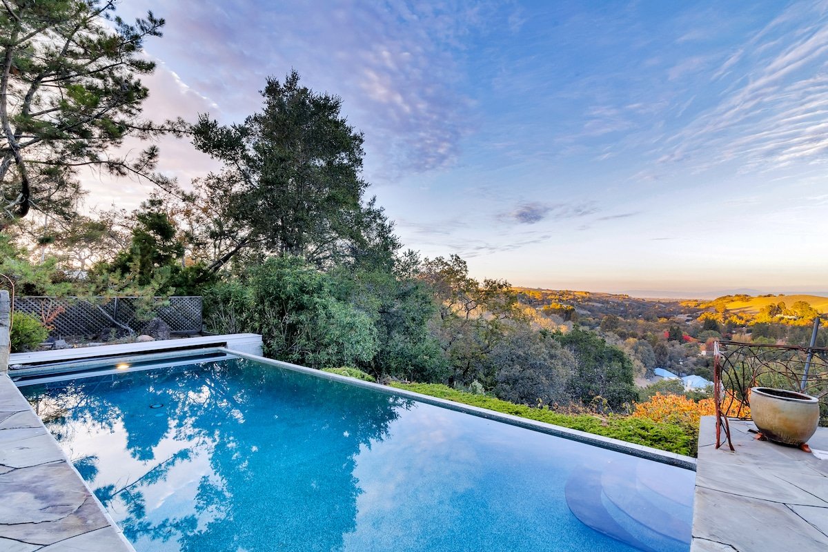 Stunning Luxurious Modern Los Altos Hills Villa gallery image 2