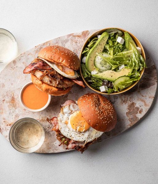 Photo of Spicy Crumbed Chicken & Bacon Burger