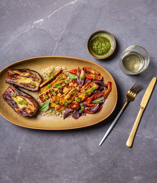 Photo of Weber’s Golden Halloumi Medley