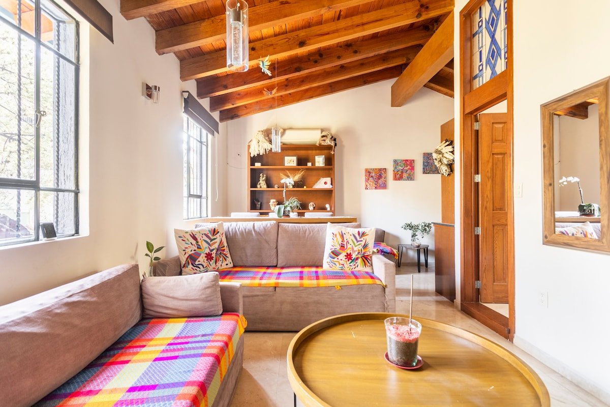 Acogedora Casa en Condesa: 4hab. Patio y Elevador gallery image 2