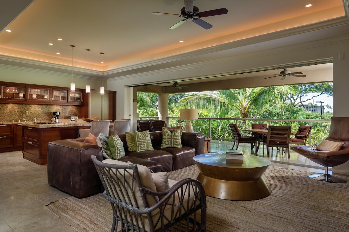 HO’OLEI DESIGNER VILLA24-4 AC WIFI BEACH POOL WALK gallery image 3