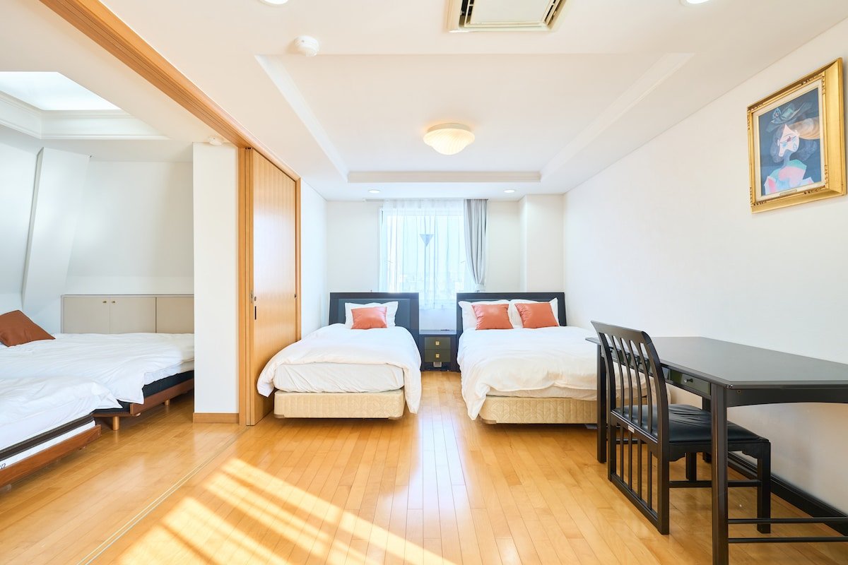 L-140㎡/Maisonette type/Elevator/Max 19pp/Free wifi gallery image 3