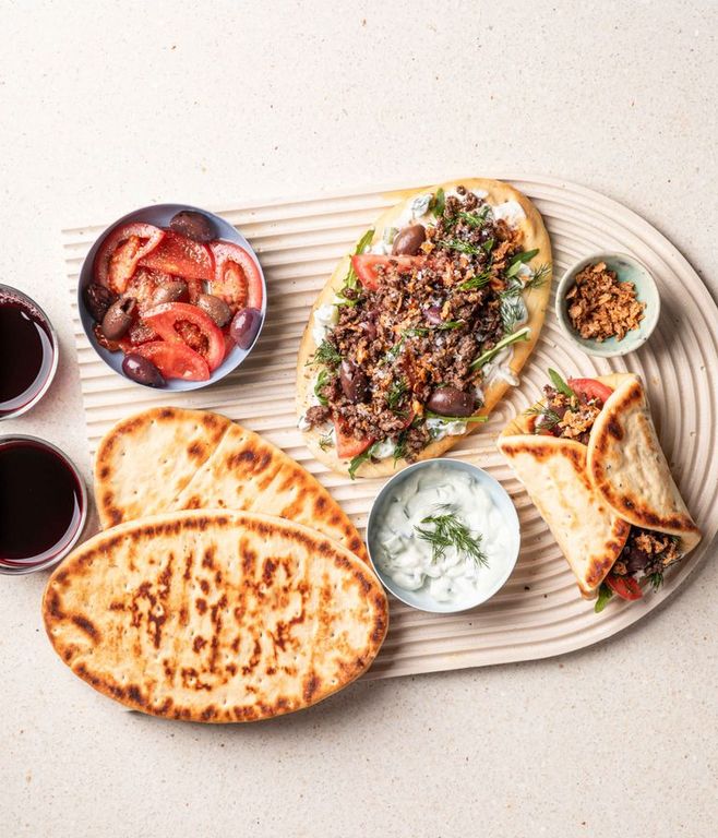 Photo of Waterford’s Greek Beef Pita