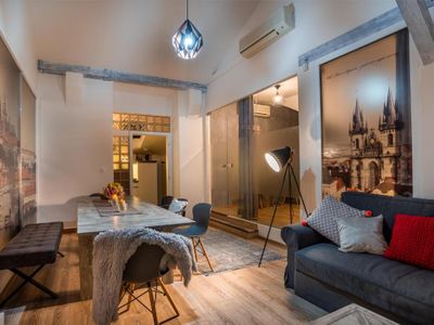 Attic Apartment, Old Town Prague, sleeps 8