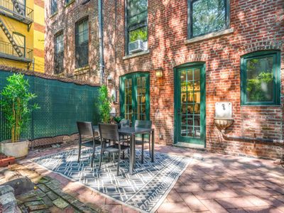 Family Brownstone w/ Private Backyard, Near Subway