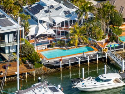 Magnificent Waterfront Living with Pontoon & Pool