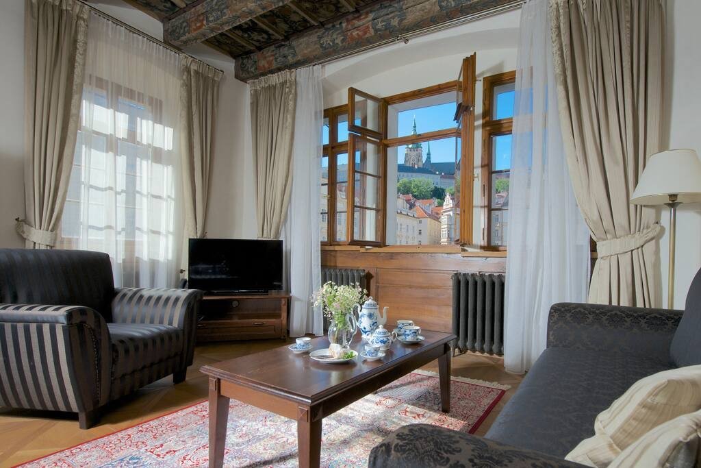 Amazing Prague Castle view Two bedroom apartment