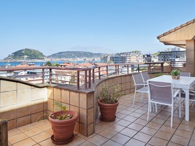 En playa, con terraza y parking