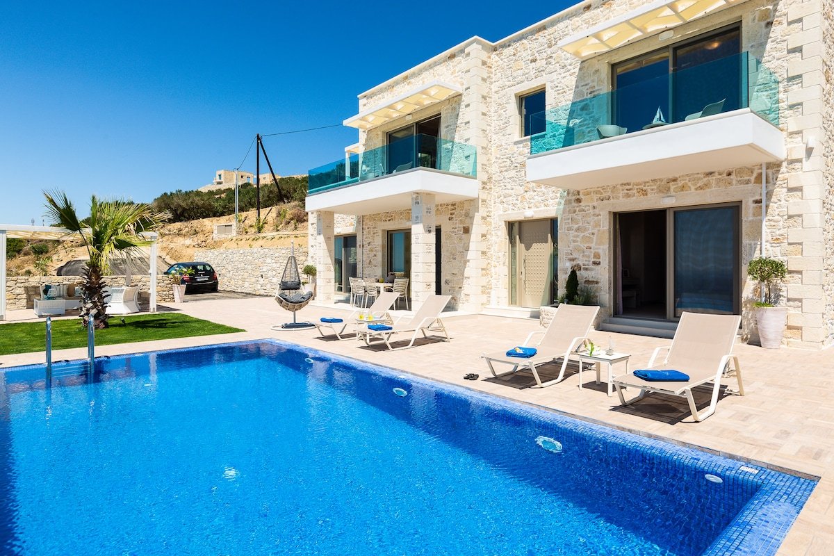 Luxury villa I Gorgeous seaview, near Falassarna gallery image 4