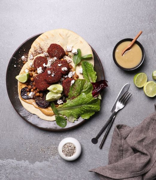 Photo of CRISPY FALAFEL FOLDOVER