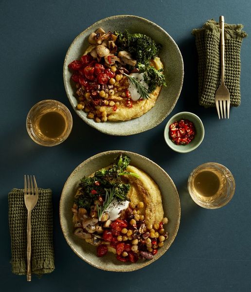 Photo of Creamy Harissa Polenta