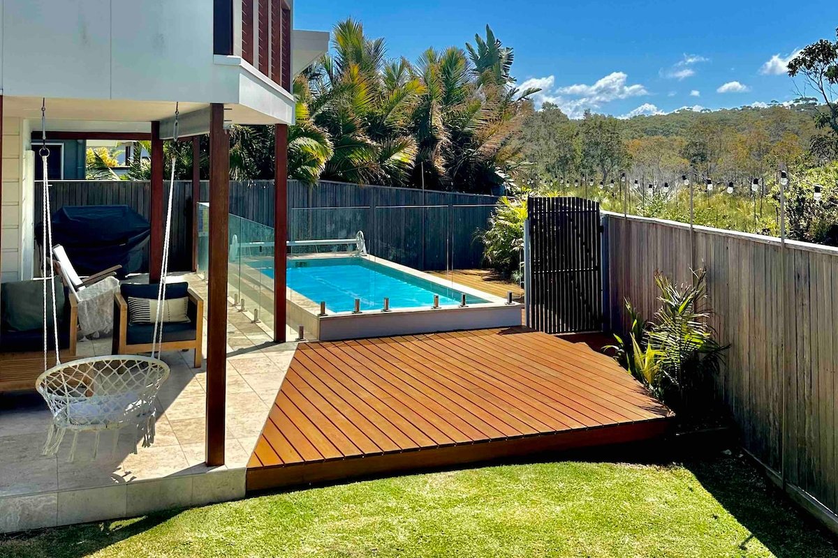 Heated pool, luxury family beach house gallery image 2