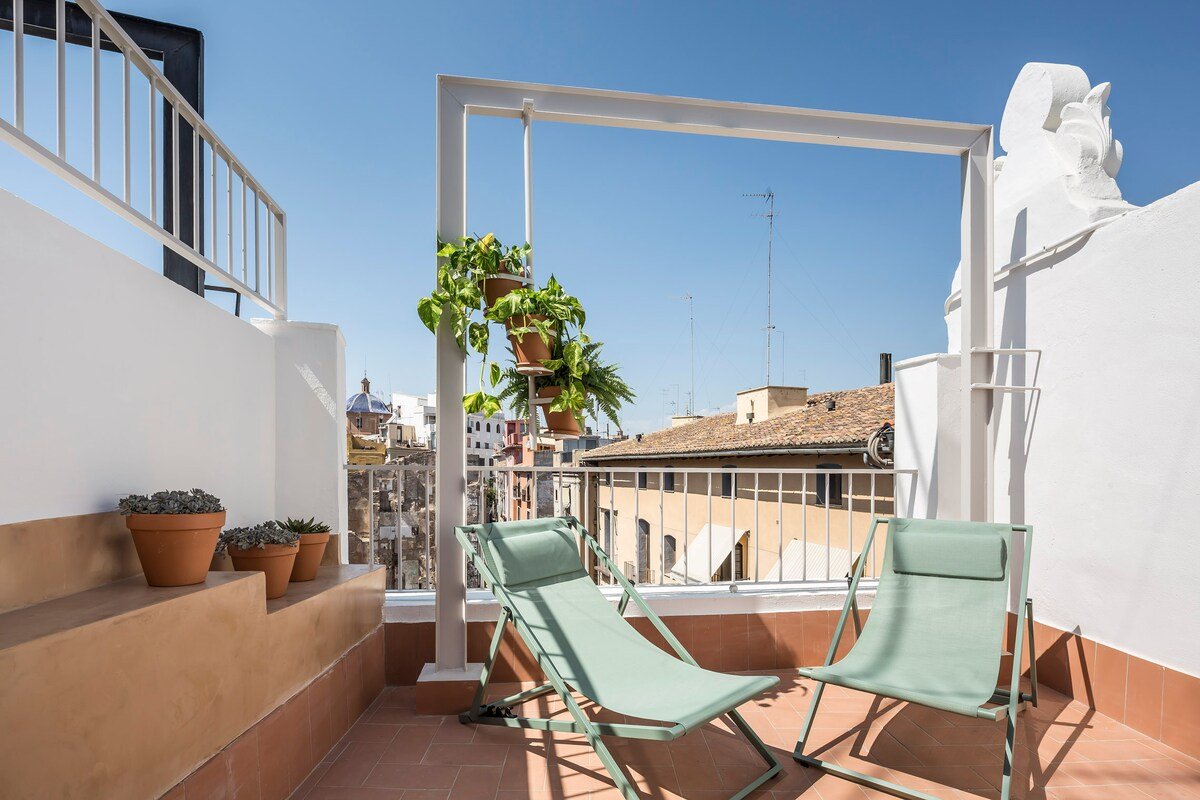 Apartment Center Of Valencia Beautiful Terrace gallery image 4