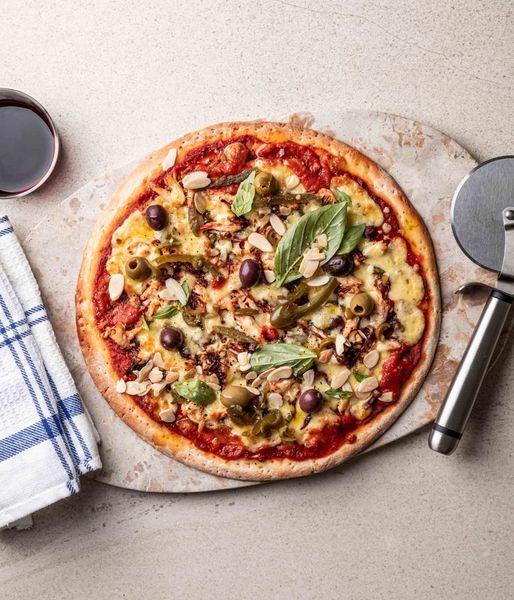 Photo of Olive, Honey, Jalapeño & Chicken Pizza