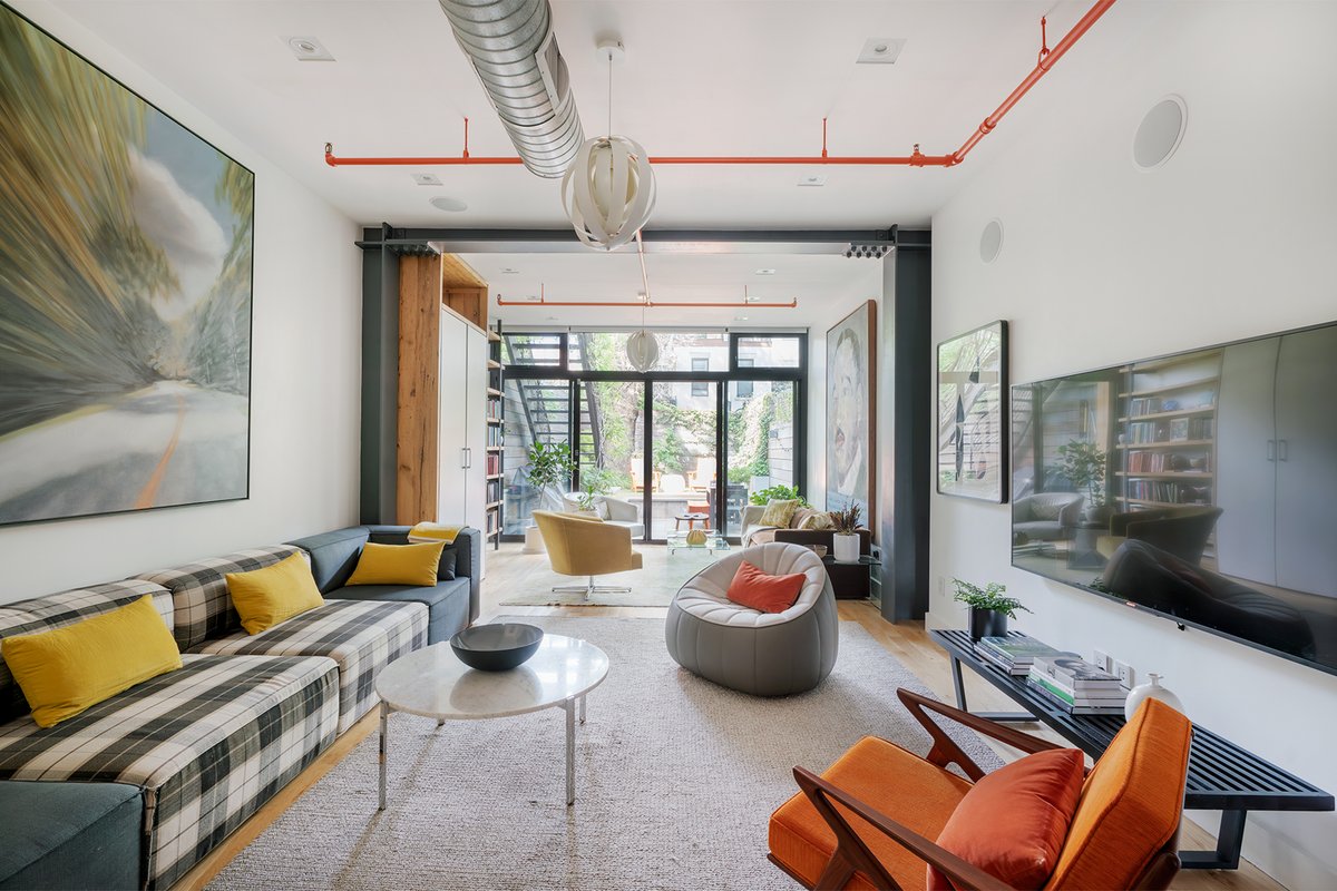 Summer NYC Brownstone