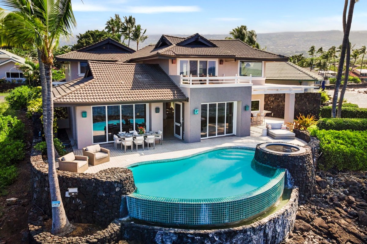 Ali’i Point #9: Lux Oceanfront w/ Heated Pool, AC gallery image 3