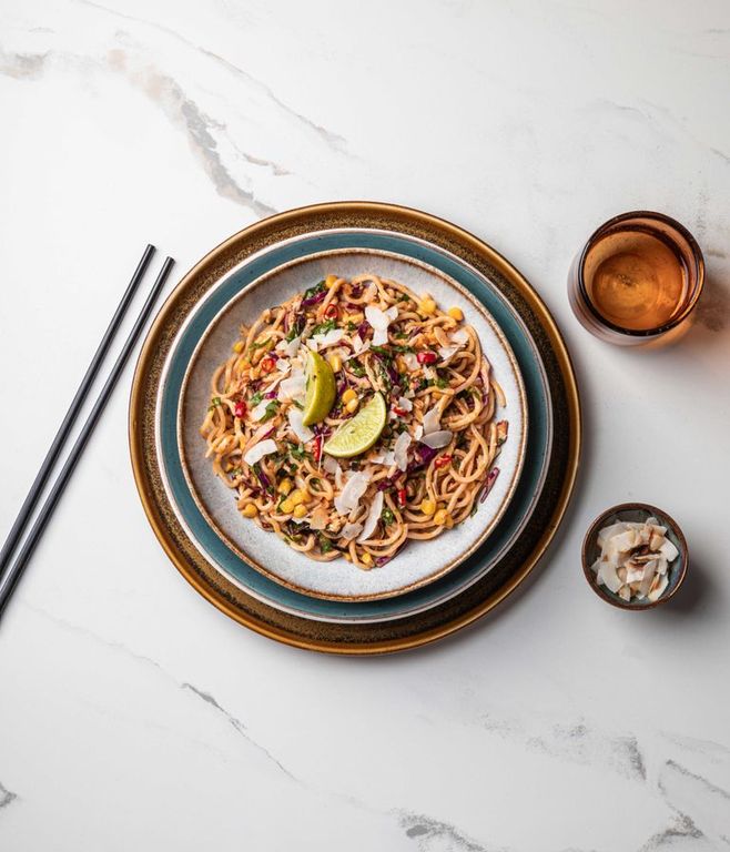 Photo of Coconut Chicken & Thai Noodle Salad