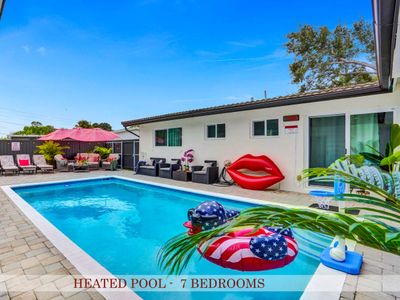 Heated Pool~Stellar stay in 7BD villa~Playground