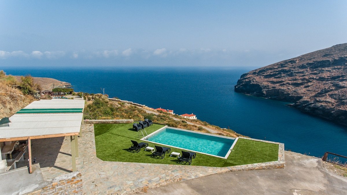 Anastasis Luxury Villa Andros With Heated Pool gallery image 5