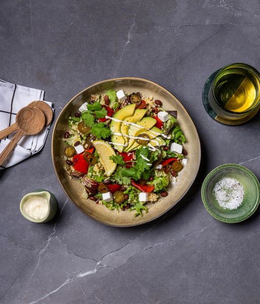 Photo of Harissa & Black Bean Salad