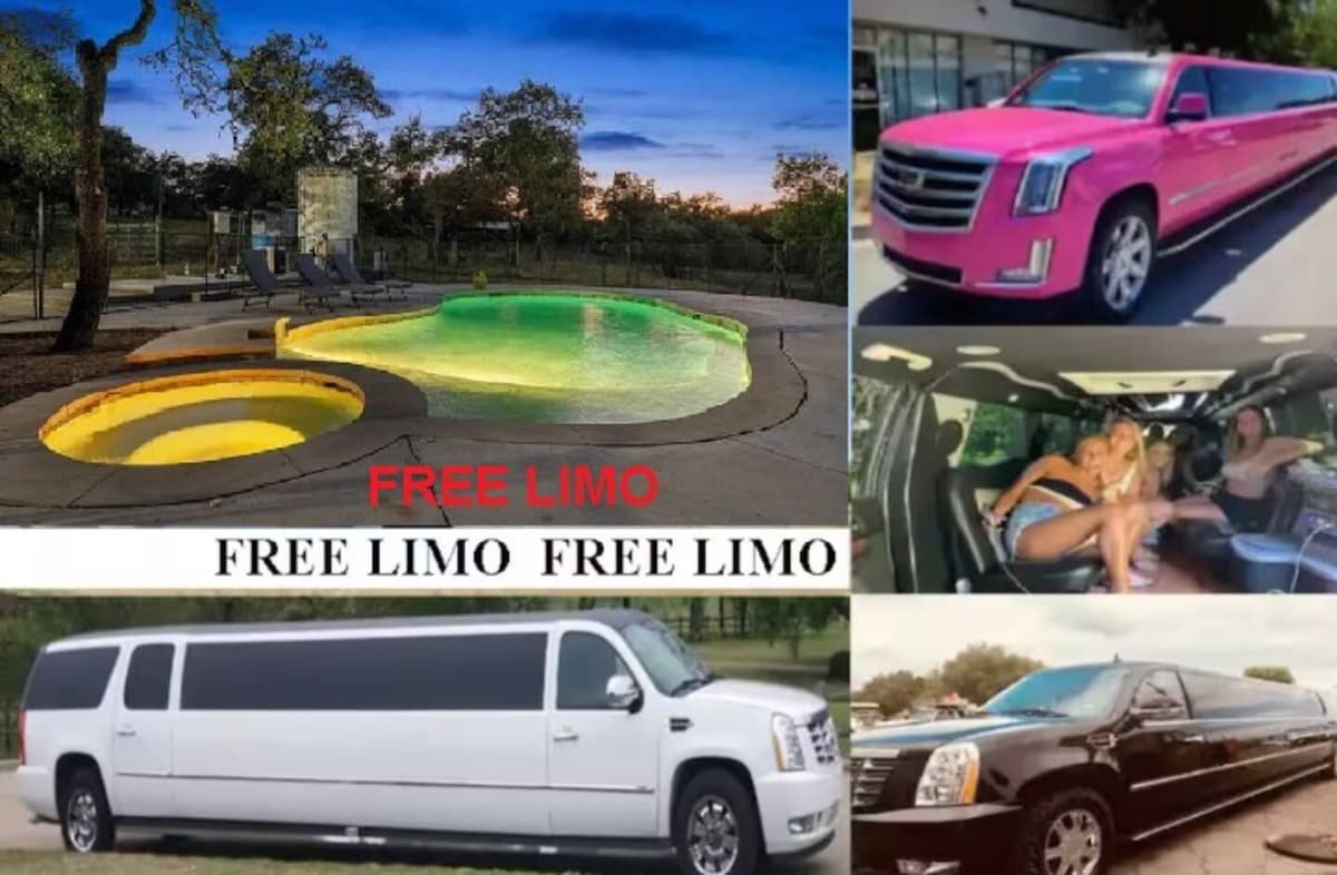 FREE LIMO, Private Pool Jacuzzi,8 acresSleeps 26 gallery image 4