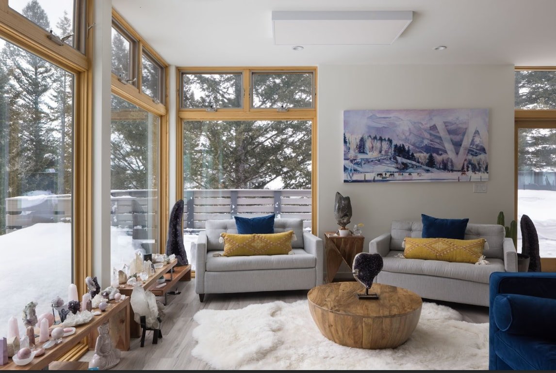 Luxury Modern Floating in trees