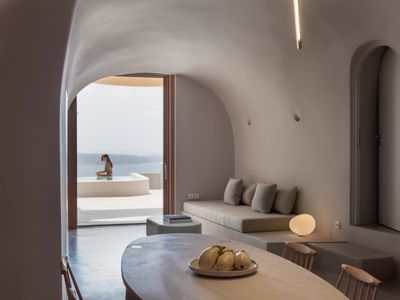 Villa Cave, Heated private pool, Caldera view