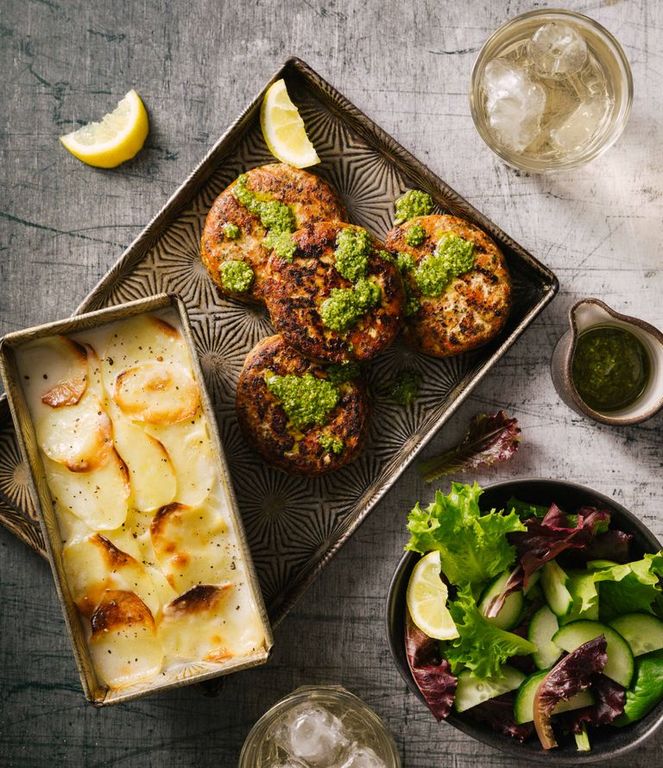 Photo of Fishcakes & Dairy-free Potato Bake