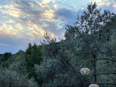 Preciosa casa de piedra, piscina privada y vistas.