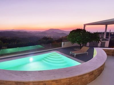 Kalithea-Hills Villa x 8 or 12 (pool & sea view)