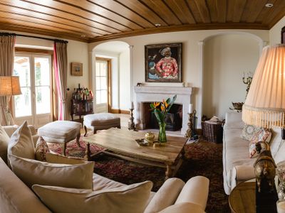 Cozy Christmas Villa, fireplace, pool in nature