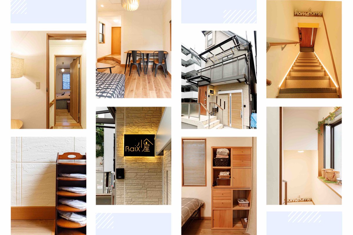 A single villa. The subway station is very close.