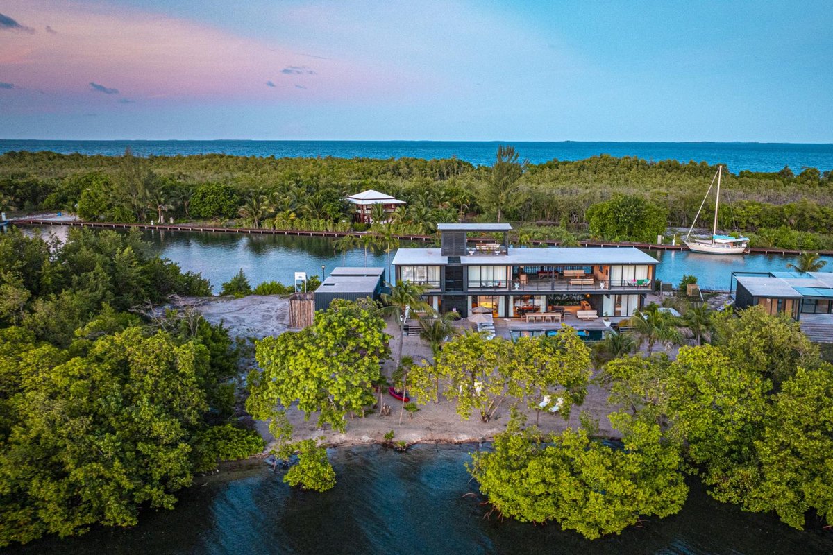 NEW Modern Ocean Front Villa on Private Island