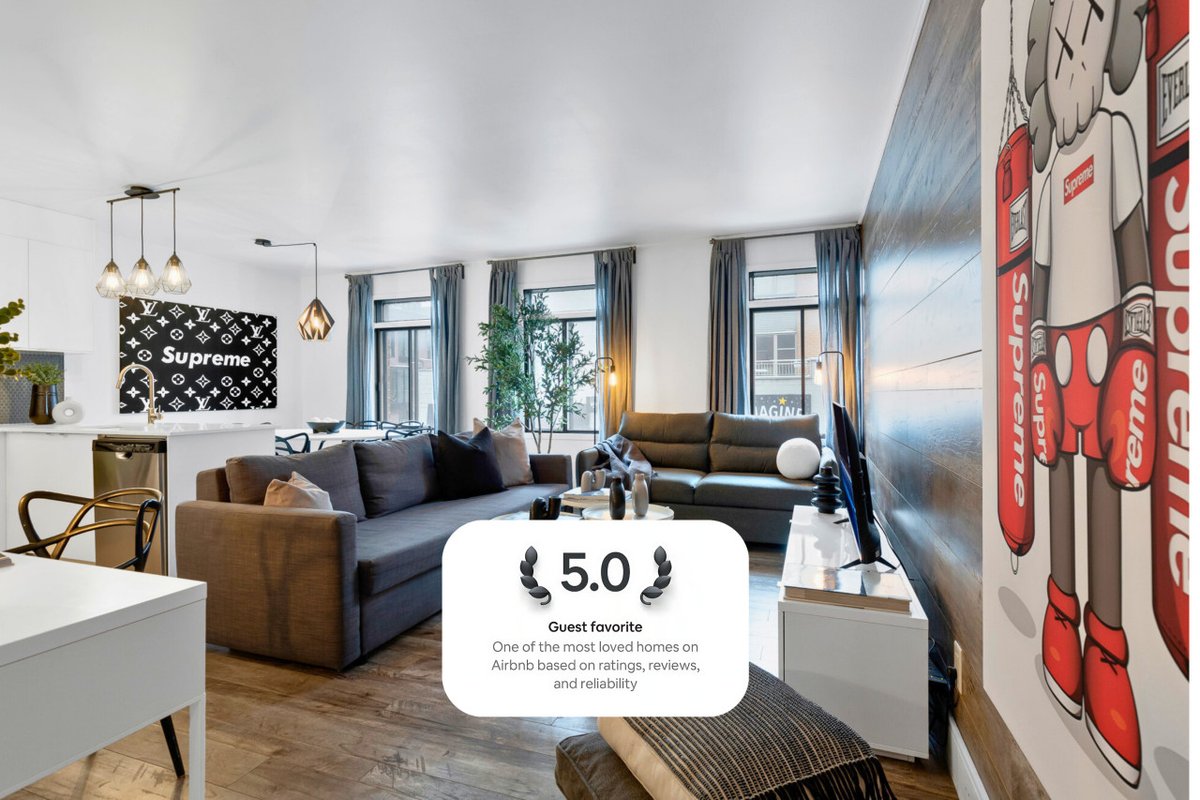 LiV MTL Urban-2 Spacious 2BR Deluxe Downtown MTL