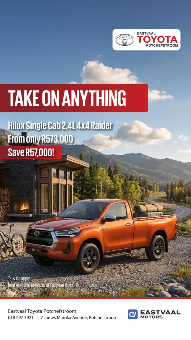 Toyota Hilux Single Cab 2.4L 4X4 Raider
