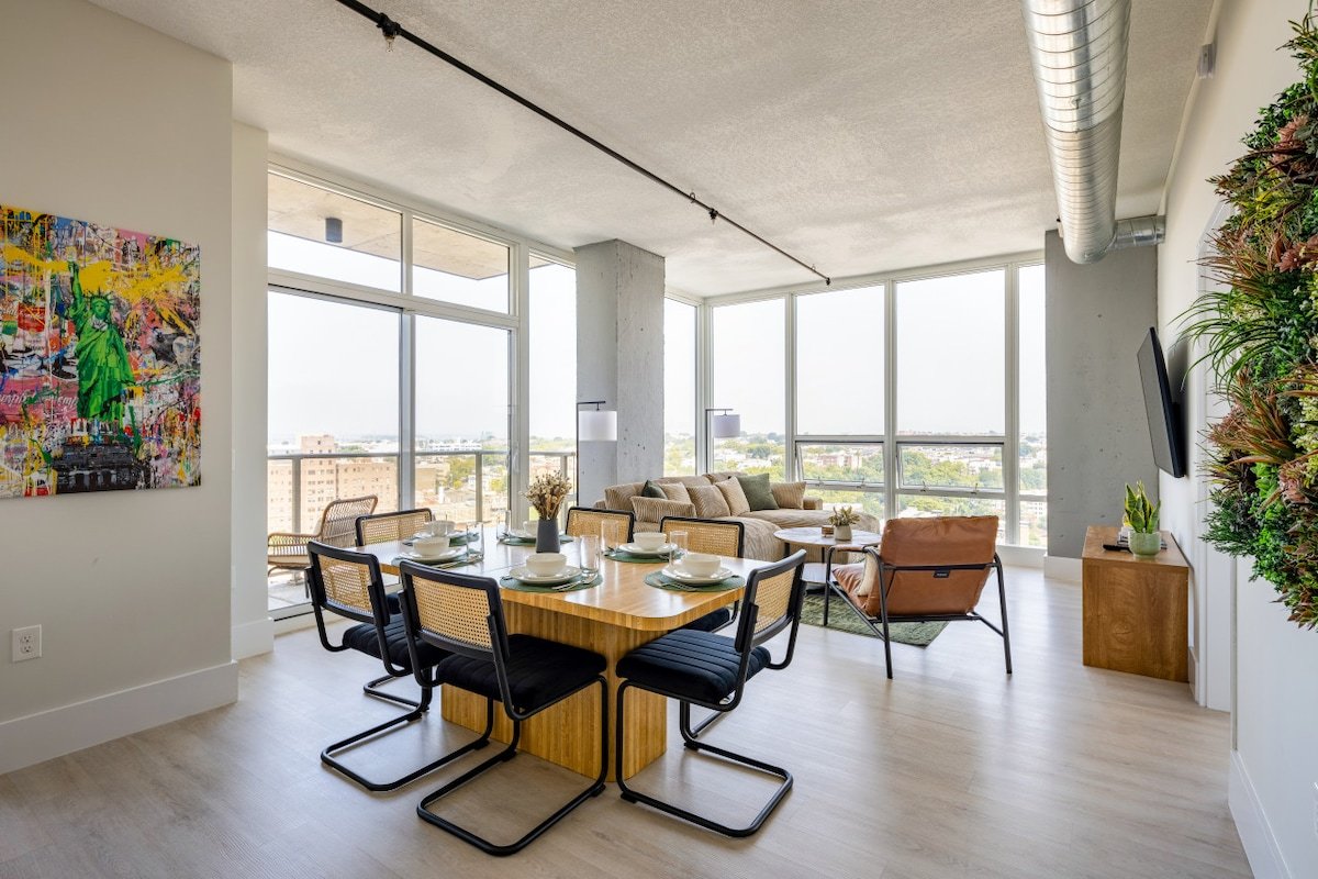 Modern Loft 15 Min from NYC with City View & Pool gallery image 2
