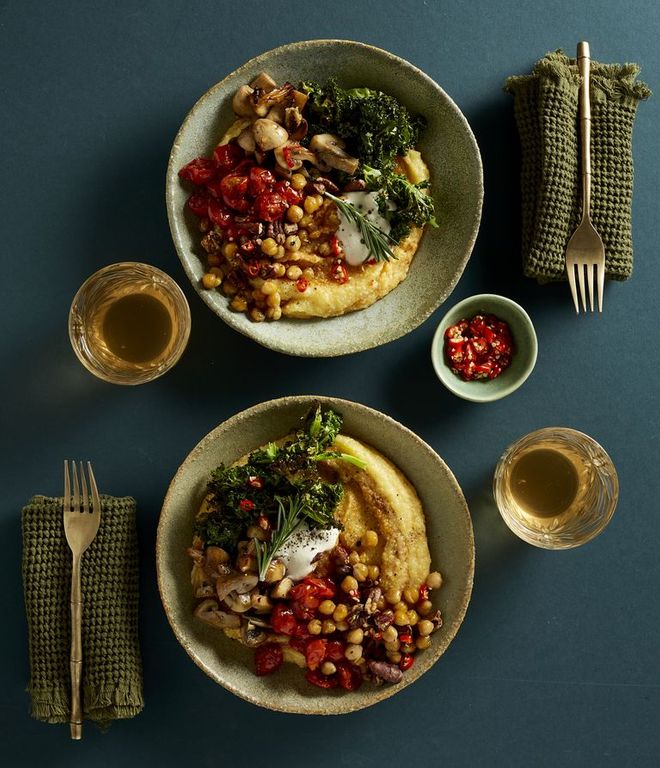 Photo of Creamy Harissa Polenta