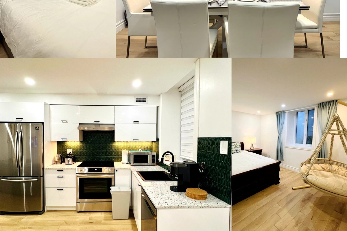 MTL downtown 3BDR 3bath 1 parking (least 31 days)