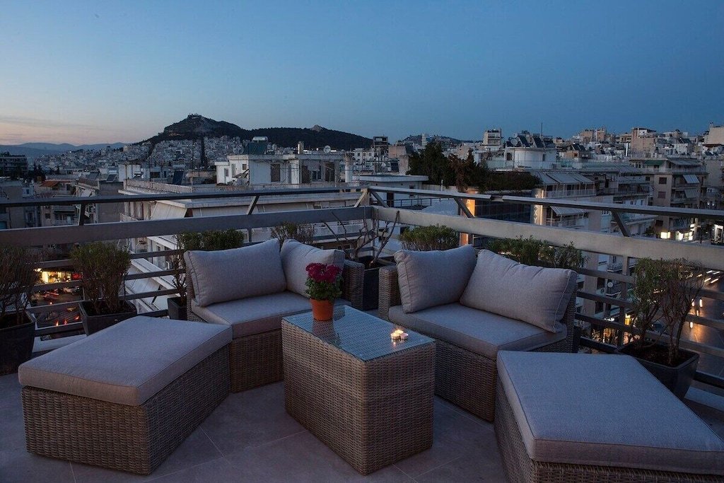 Acropolis SkyVilla • 7BR Penthouse & Terrace Views