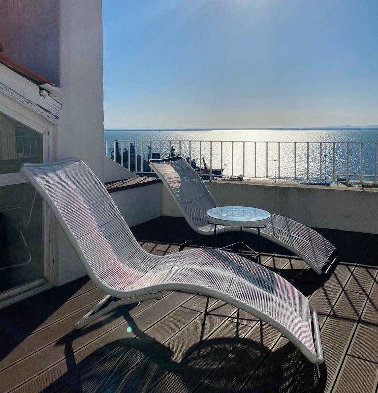 Rooftop-terrace with River-View – Design Apartment gallery image 2