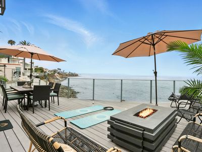Oceanfront Dream Home | Luxury, Fire Pit, Views