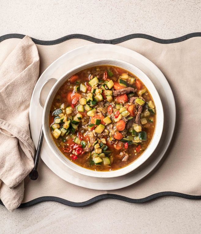 Photo of Winter Beef & Barley Soup