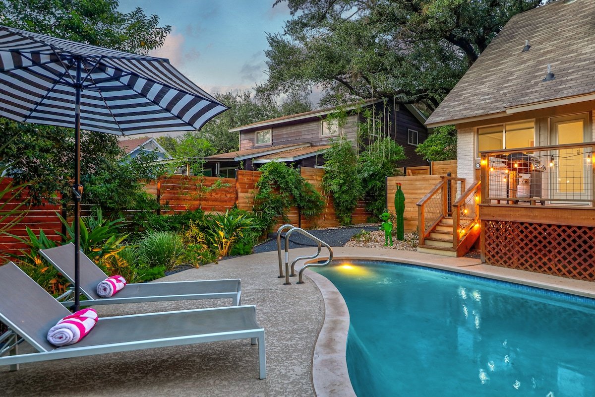 Bachelorette Fave w Pool – 2 Miles to Downtown ATX gallery image 3