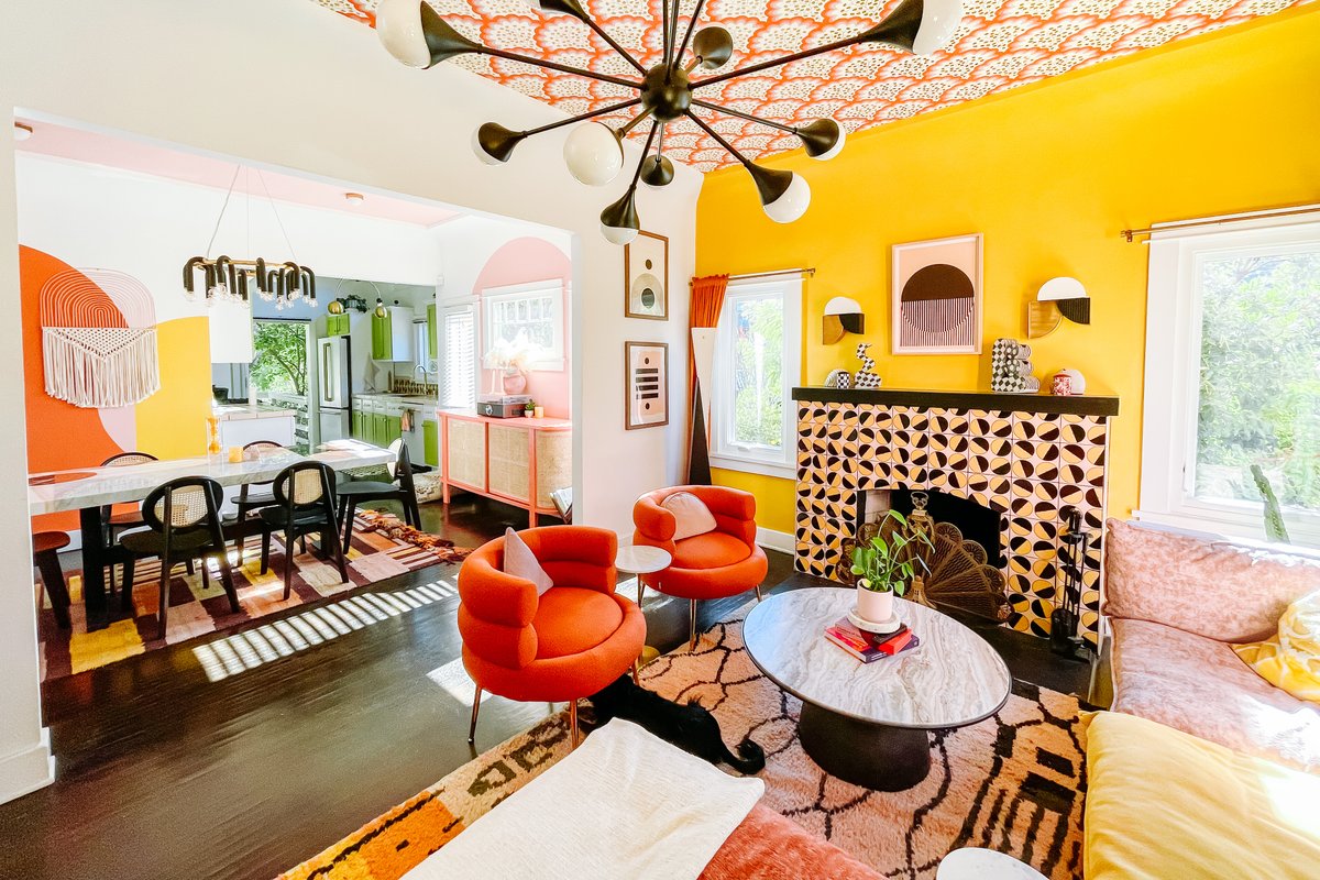 Designer home in hip Highland Park w/ pool & hotub