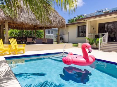 4-min Easy Walk to Beach/Pool/Tiki Canal Boat Dock