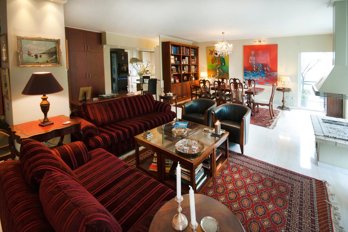 Athens Lycabettus Hill Penthouse, roof garden pool gallery image 5