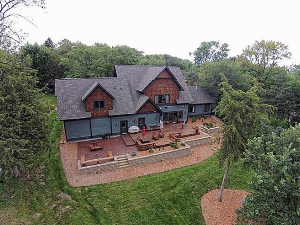 Waterfront property on 3 acres with home theater