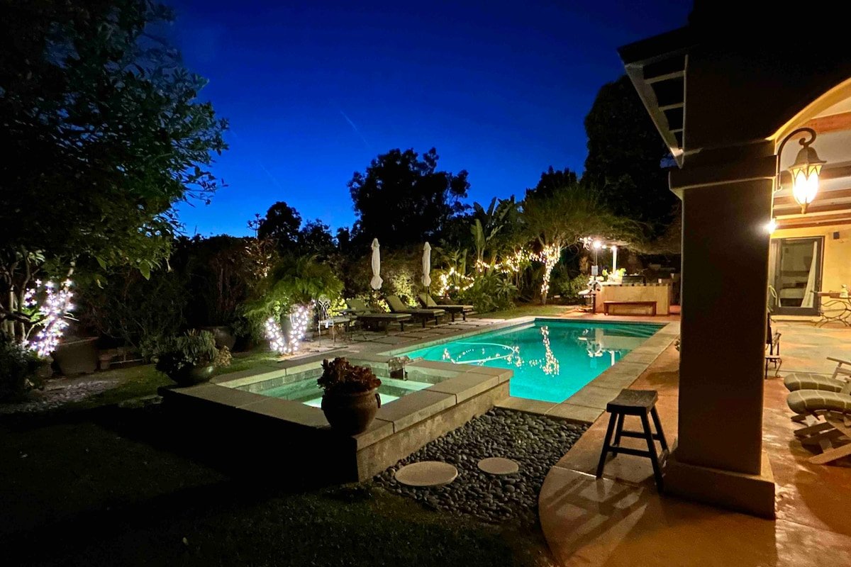 Spanish Gem /Pool/Spa, Outdoor Kitchen, Fire pit gallery image 5